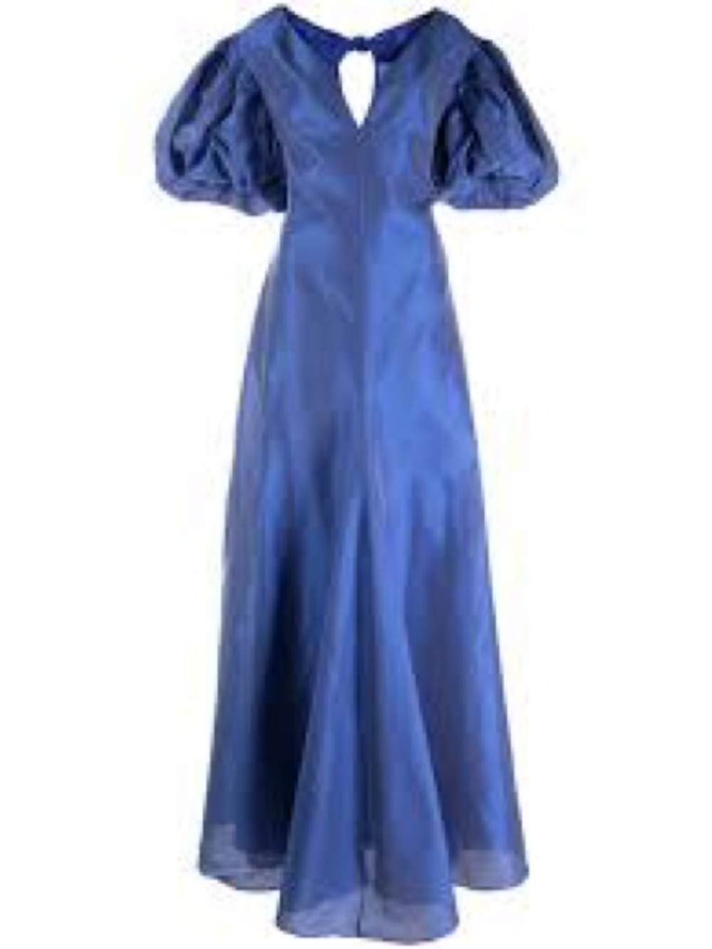 ROSIE ASSOULIN Wind In Your Sails Cotton-Silk Organza Gown